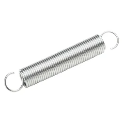 Lot De 4 Ressorts De Traction Acier, Standers, Diam.5.5 Mm, L.45 X Ep.0.7 Mm