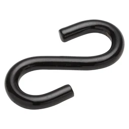 Lot De 2 Esses Égales Ouvertes Acier Zingué Standers, L.30 X L.15.5 X Ep.3 Mm