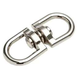 Touret Zamak Nickelé Standers, L.50 X L.23 X Ep.4.4 Mm