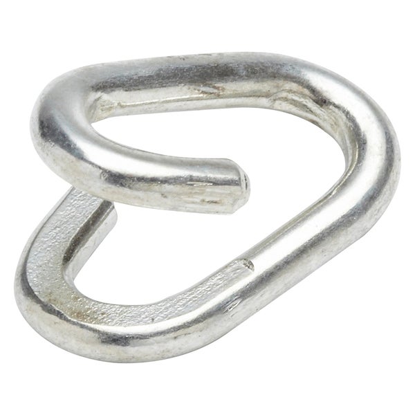 Lot De 4 Mailles De Jonction Acier Zingué Standers, L.23 X L.14 X Ep.3 Mm