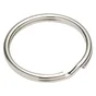Lot De 3 Anneaux Brisés Acier Nickelé Standers, L.30.2 X L.30.2 X Ep.2.1 Mm