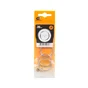 Lot De 3 Anneaux Brisés Acier Nickelé Standers, L.30.2 X L.30.2 X Ep.2.1 Mm