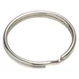 Lot De 3 Anneaux Brisés Acier Nickelé Standers, L.34.4 X L.34.4 X Ep.2.2 Mm