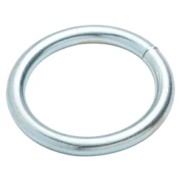 Lot De 2 Anneaux Acier Zingué Standers, L.55 X L.55 X Ep.6 Mm