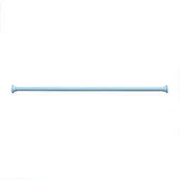 Barre droite extensible L.135 cm Blanc, SENSEA