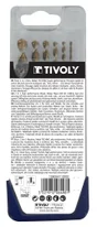 Coffret De 6 Foret Technic Multimatériau Tivoly 10.80447, Diam.4-5-6-8-10 Mm