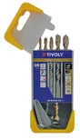 Coffret De 5 Forets Gradués Technic Béton, Diam.4 À 10 Mm Tivoly 10960470034