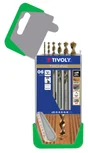 Lot De 5 Forets Technic Bois, Diam.3 À 8 Mm Tivoly 10863970016