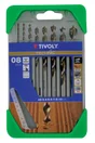 Coffret 8 Forets Technic Bois, Diam.2-3-4-5-6-7-8-10 Mm Tivoly