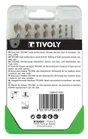 Coffret 8 Forets Technic Bois, Diam.2-3-4-5-6-7-8-10 Mm Tivoly