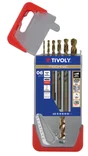 Coffret De 6 Forets Technic Métal, Diam.2 À 8 Mm Tivoly 11468470047