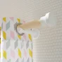 Tringle À Rideau Système D Couleur Ivoire Brut 150 Cm Inspire