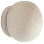 Lot De 2 Embouts Inspire, Chêne Verni, Pour Tringle À Rideau Diam.28 Mm