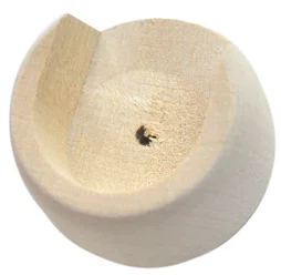 Lot De 2 Naissances Tringle À Rideau Système D Couleur, 28 Mm Ivoire Verni