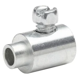 Lot De 6 Serre-Câbles Acier Zingué, Standers, Diam.2.5 X L.13 X L.8 Mm