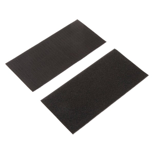 Plaque adhésive agrippante noire 100 mm x 200mm