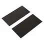 Plaque adhésive agrippante noire 100 mm x 200mm