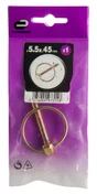 Goupille Clips Acier, Standers, Diam.5.5 Mm, L.45