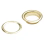 Lot De 25 Oeillets De Bâche Laiton Standers X L.14.5 X L.14.5 Mm