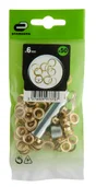 Lot De 50 Oeillets De Bâche Acier Zingué Standers X L.11.8 X L.11.8 Mm