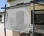 textilène Brise soleil gris l.170 x L.160 cm