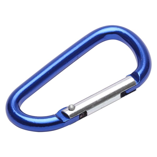 Mousqueton 60Mm Bleu