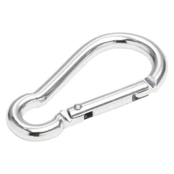 Mousqueton en aliminium, STANDERS, L.60 x l.20 x Ep.6 mm