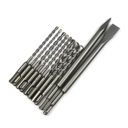 Coffret De 10 Forets Béton Dexter Pro, Diam.5-6-8-8-8-10-12-14-14 Mm