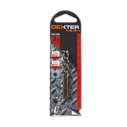 Lot De 2 Forets Métal, Diam.Foret De Moins De 5 Mm Dexter Pro