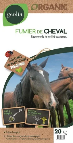 Amendement organique GEOLIA, 20 kg
