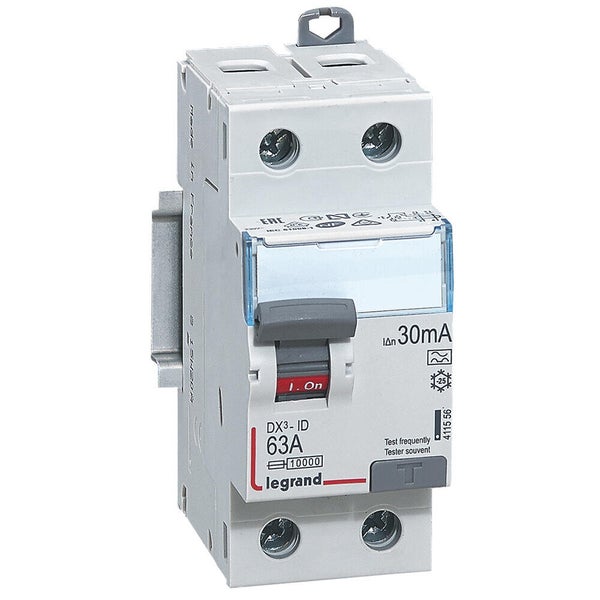 Interrupteur Différentiel Legrand, 30 Ma 63 A Type A