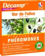 Lot de 2 capsules de phéromones anti-ver de l'olive DECAMP'