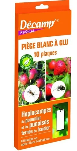 LPiege glu hoplocampe pommier/punaise terne fraisier