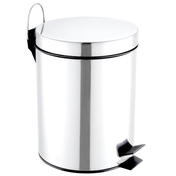 Poubelle de salle de bains 5 l chrome SENSEA Urban