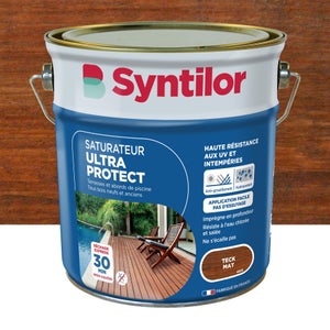 Saturateur Ultra Protect Syntilor, Teck, Mat 2.5 L