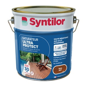 Saturateur Ultra Protect Syntilor, Teck, Mat 2.5 L