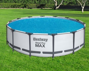 Bâche solaire rond BESTWAY, L.427 x l.427 cm