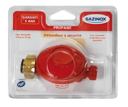 Détendeur Pour Gaz Propane 37 Millibars 1.5Kg, Gazinox