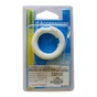 Lot De 2 Bagues Abat-Jour B22 / E14 Tibelec, Plastique, Blanc