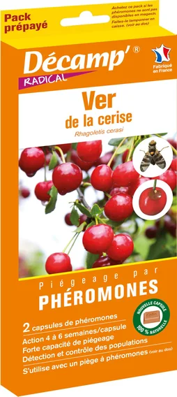 Traitement des insectes ver de la cerise DECAMP', 1 piège à phéromones