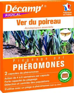 Lot de 2 pièges par phéromones anti-ver du poireau DECAMP'