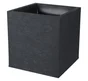 Pot Plastique Eda L.39 X L.39 X H.43 Cm Anthracite