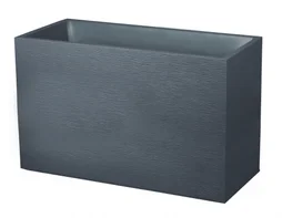 Jardinière Plastique Eda L.99.5 X L.39 X H.60 Cm Anthracite
