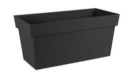 Jardinière Polypropylène À Réserve D'Eau Eda L.79 X L.35 X H.39 Cm Anthracite