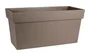 Jardinière Polypropylène À Réserve D'Eau Eda L.79 X L.35 X H.39 Cm Taupe