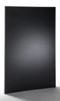 Plaque de protection murale noir sablé Discrétion, EQUATION, l.80 cm x H.120 cm