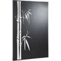 Plaque de protection murale noir sablé Bambou, EQUATION, l.80 cm x H.120 cm