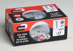 Boîte De 500 Vis, Standers, 13 Mm Trpf