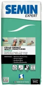 Enduit Colle, Poudre Semin Expert Blanc 5 Kg