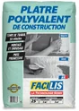 Plâtre polyvalent FACILIS, 25 kg